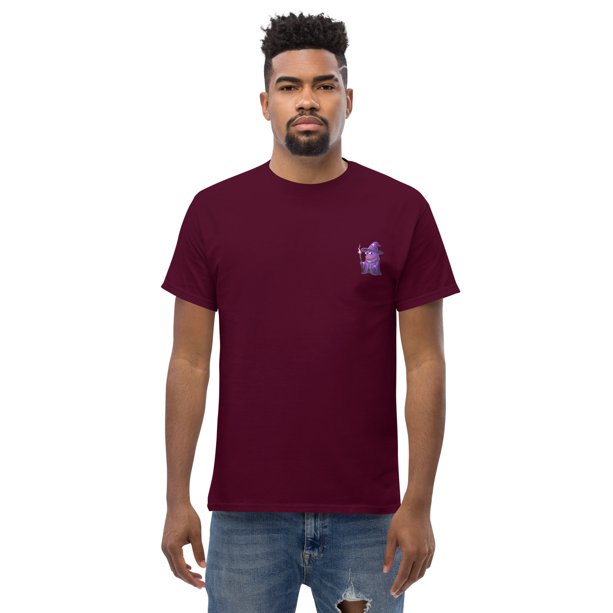 Purple Pepe tee