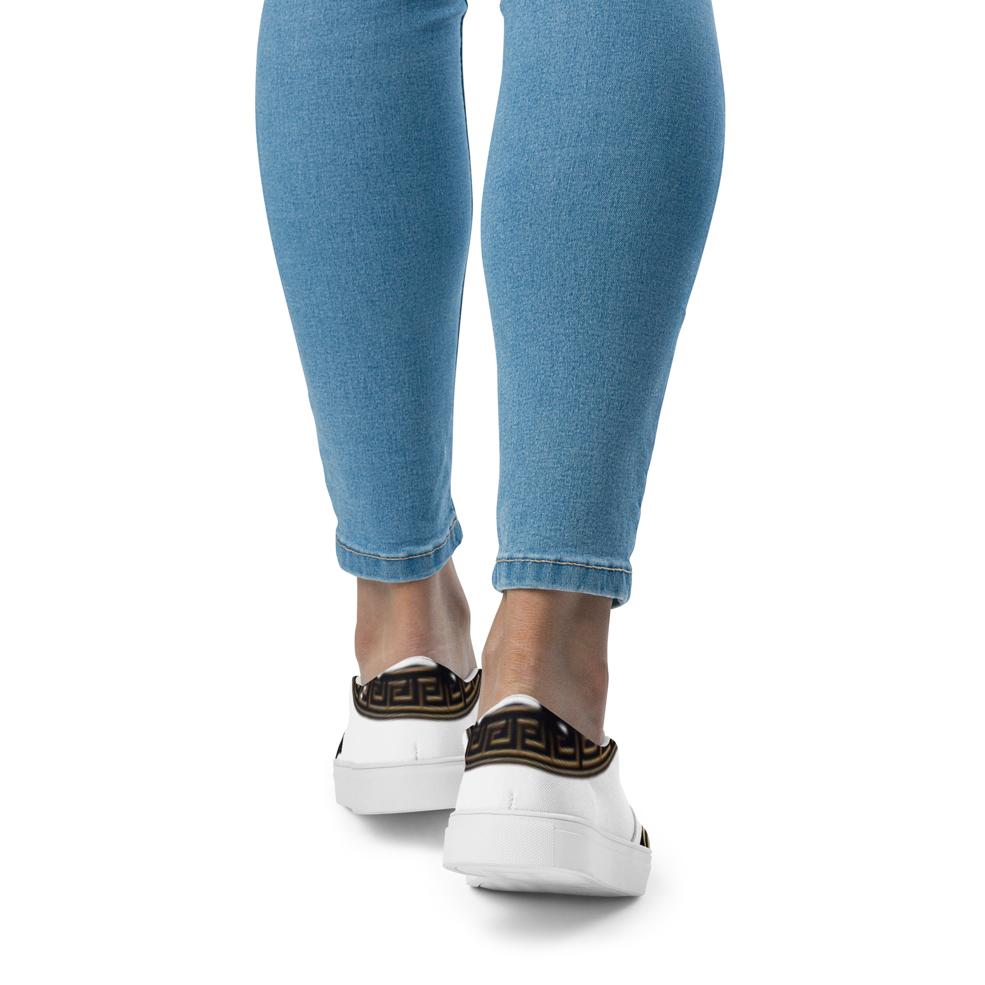 Women’s slip-on canvas shoes - Image 3