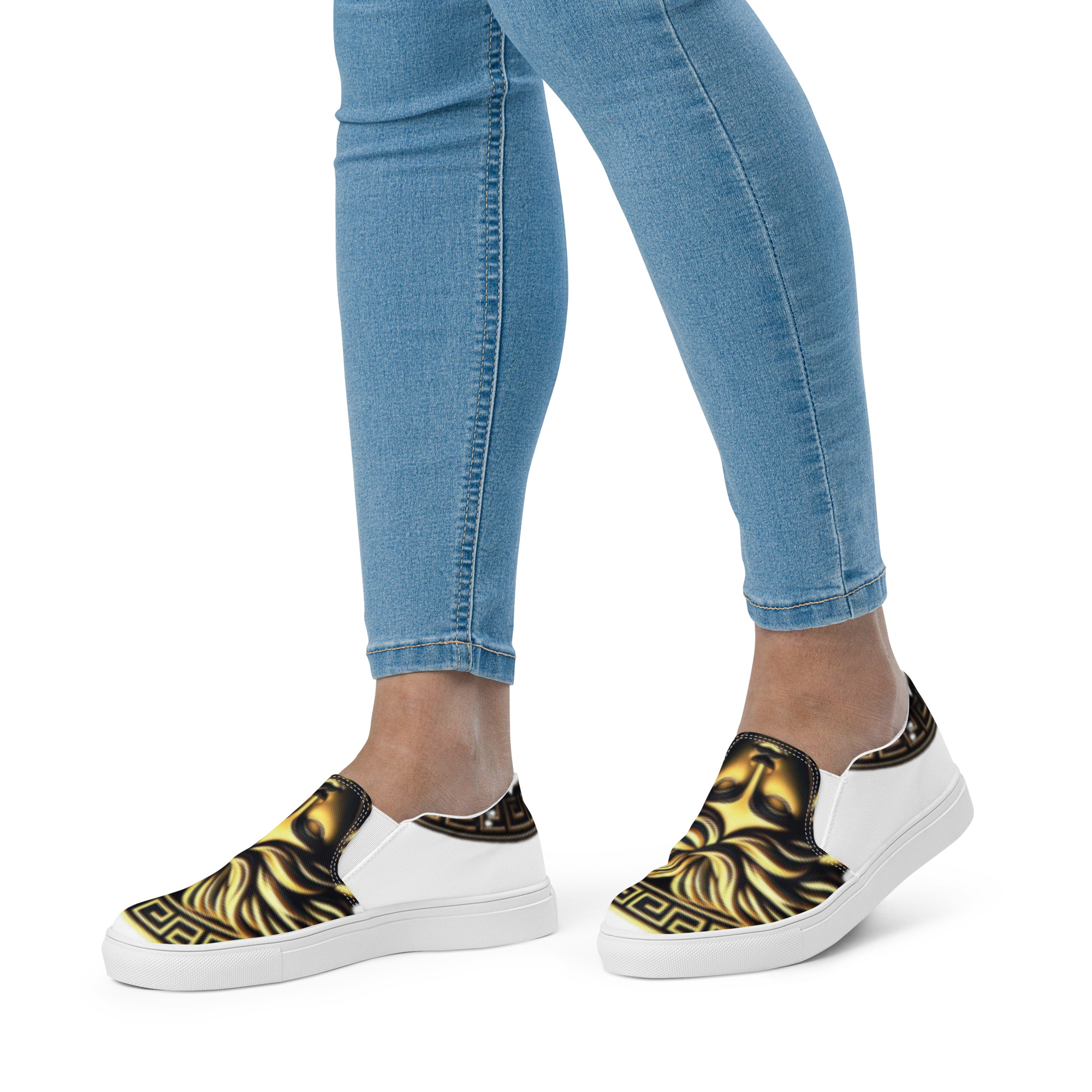 Women’s slip-on canvas shoes - Image 2