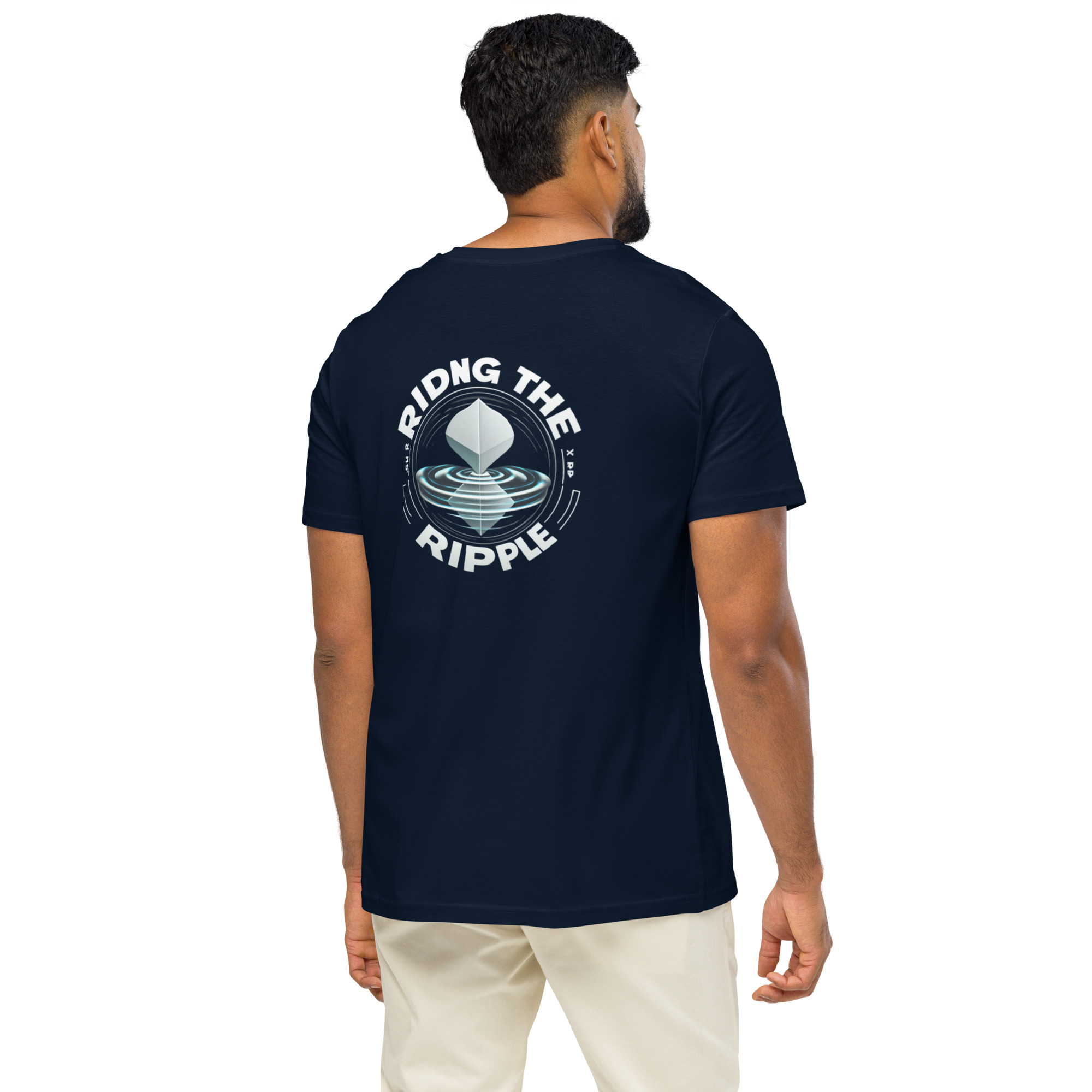 XRP Unisex organic mid-light t-shirt - Image 2